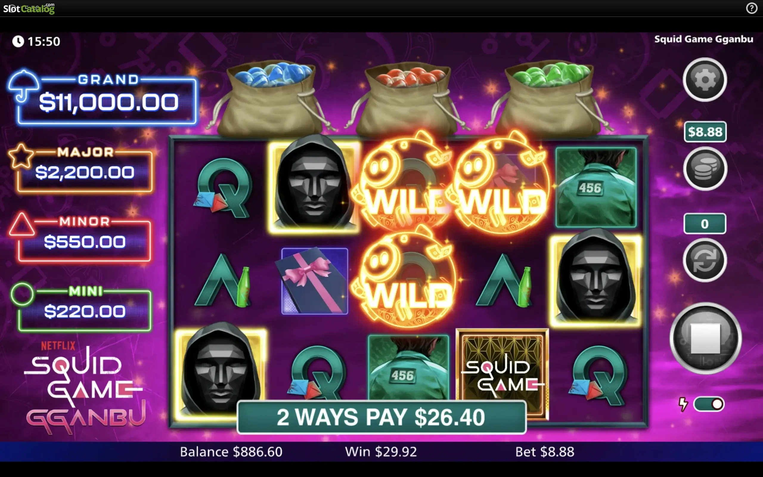 squid game slot demo